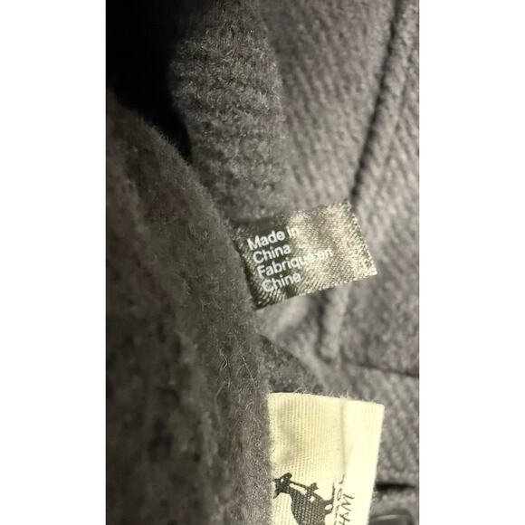 Kangol X H&M Mens Oversized Coat Jacket Size Small Color Gray - Picture 4 of 14